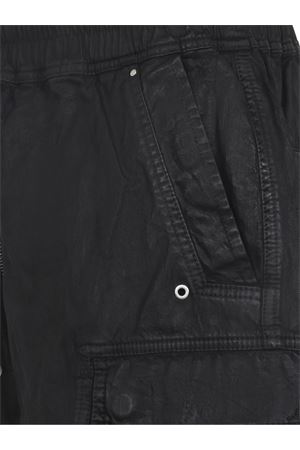 Black cotton cargo shorts RICK OWENS DRKSHDW | DU01F4369DBK09